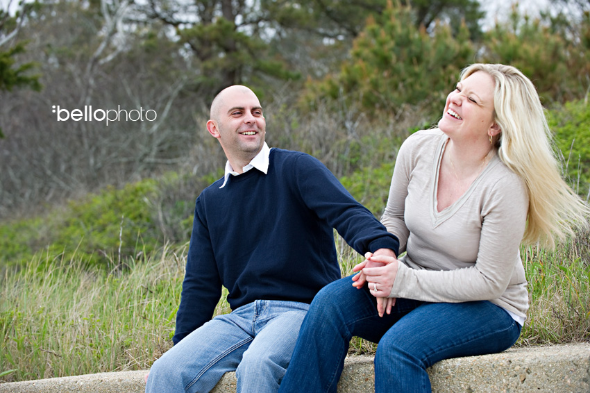 cape cod engagement session