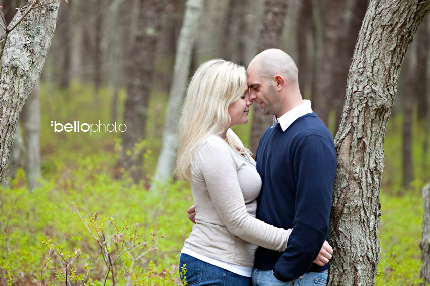 Couple in the Woods, Cape Cod photographers