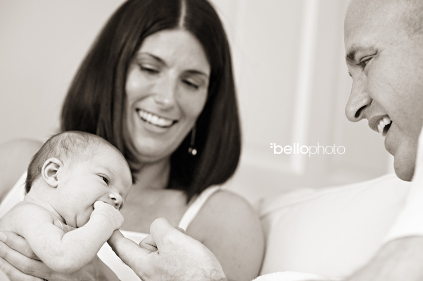 baby with mommy & daddy