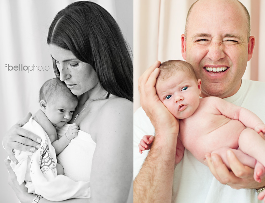 baby with mommy & daddy