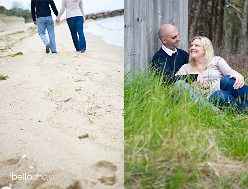 footprints in the sand
