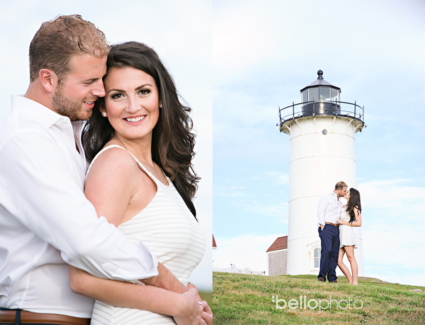 knobs lighthouse engagement session