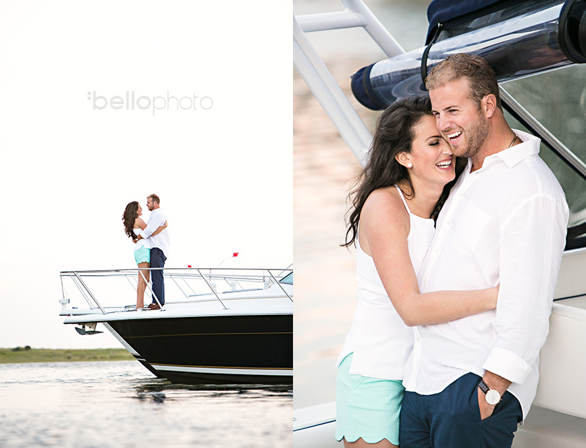 falmouth photographers, couple on boat