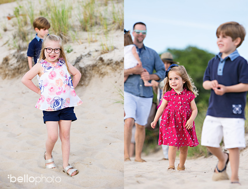 kids playing on beach