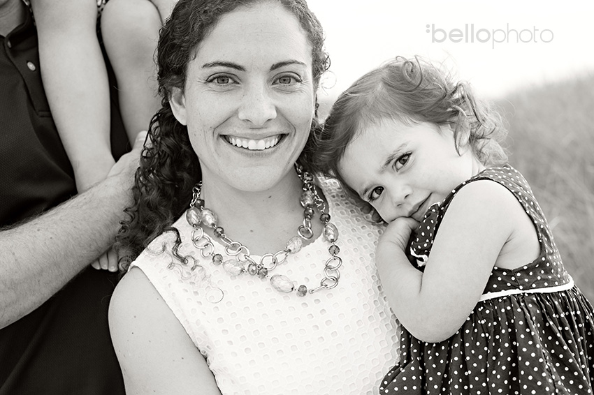 young mother & her daughter