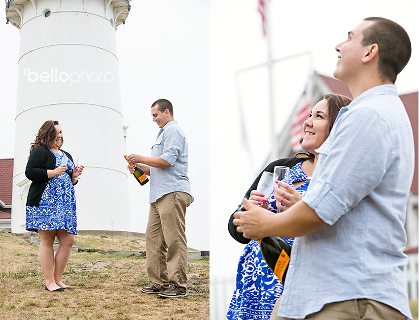 03 champagne engagement proposal