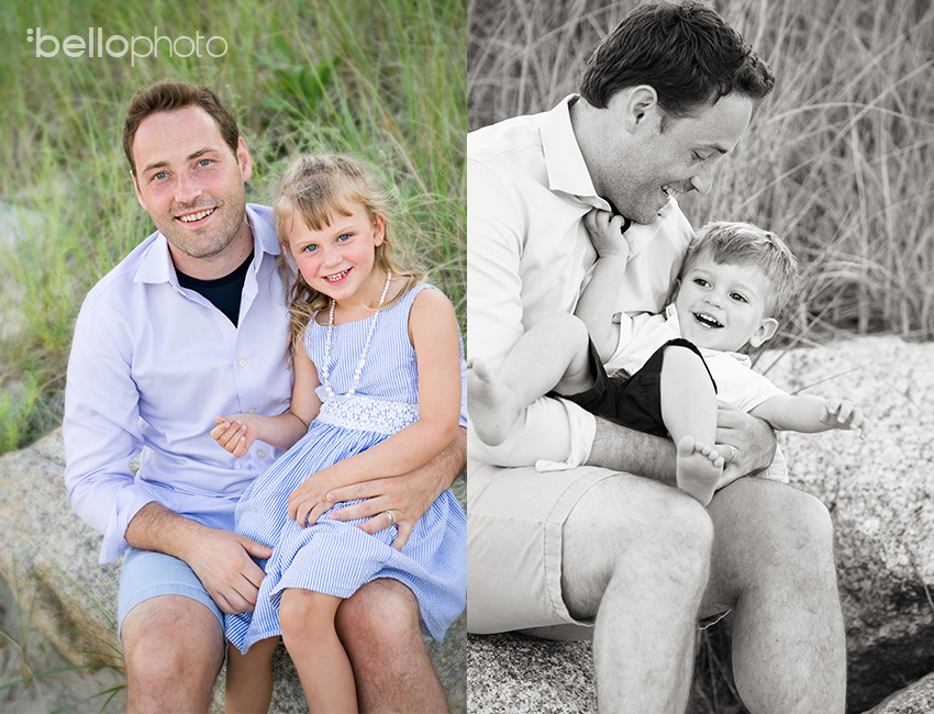 06 father and son on beach