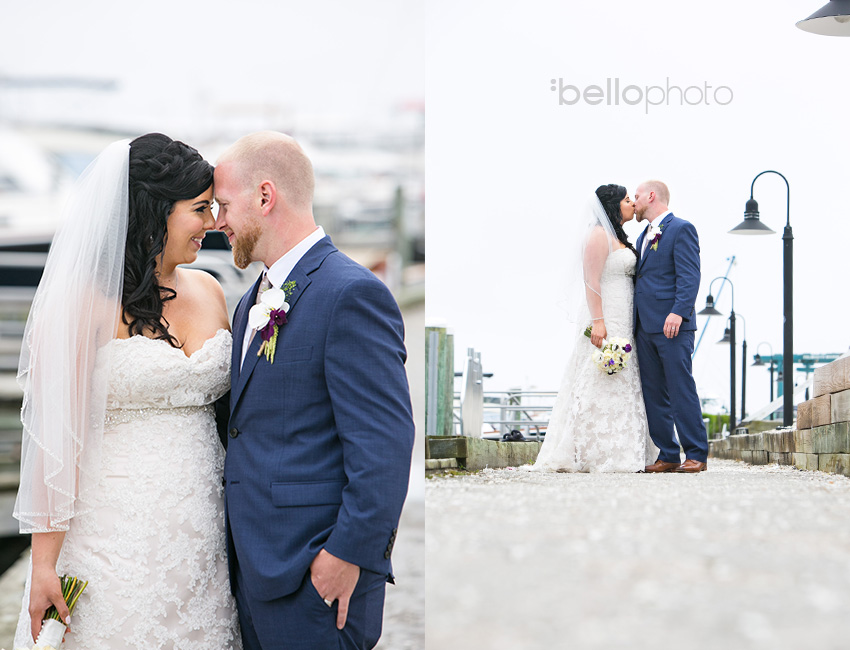 06 wedding couple at marina