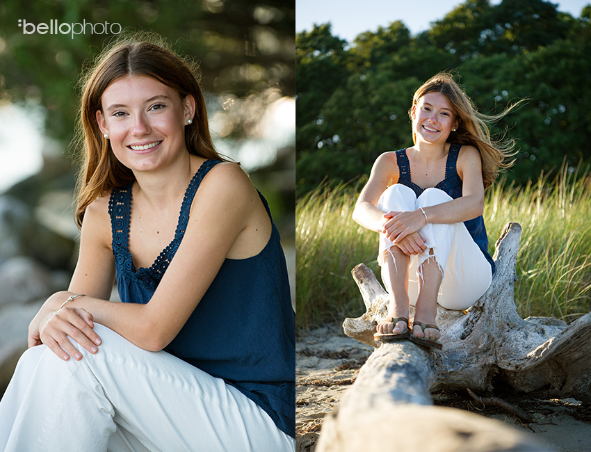 high school senior beach photos