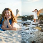 beautiful high school senior beach portraits